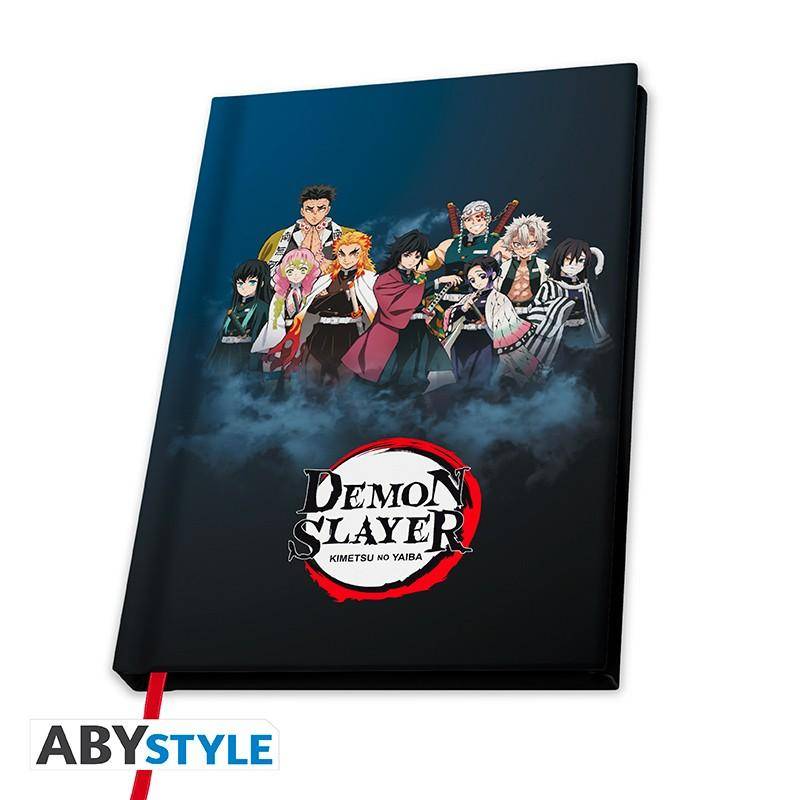Demon Slayer - Notizbuch Die neun Säulen - A5