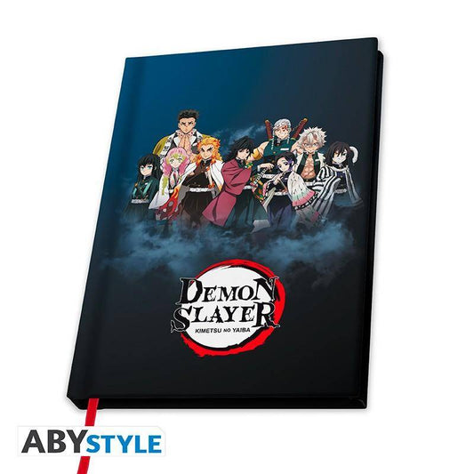 Demon Slayer - Notizbuch Die neun Säulen - A5