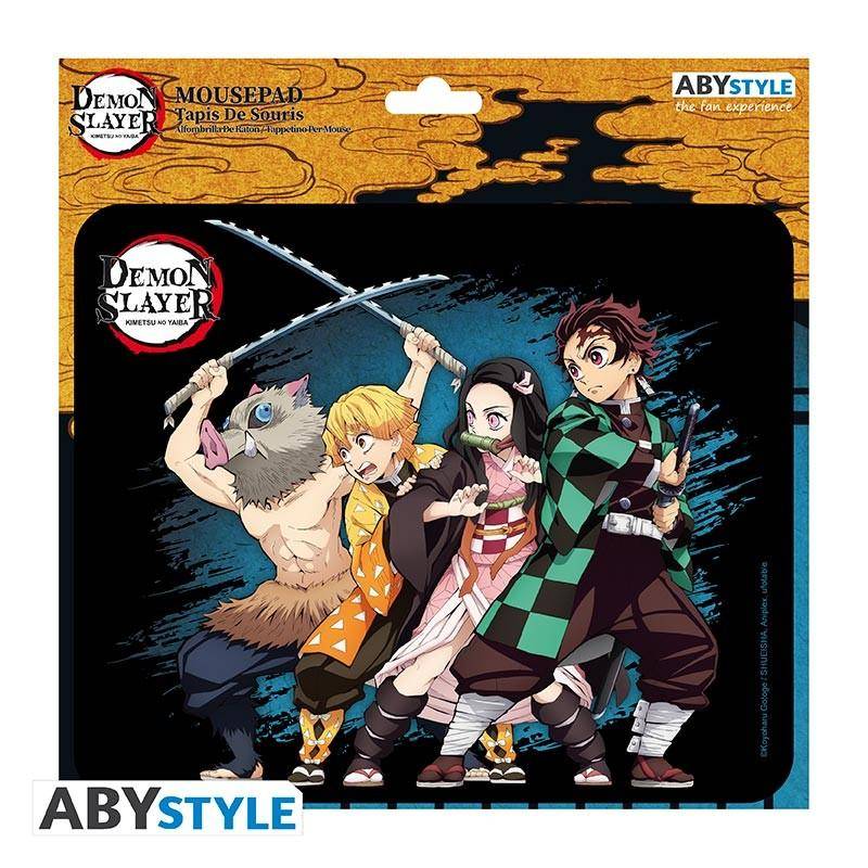Demon Slayer - Mauspad Gruppe - 23,5 x 19,5 cm