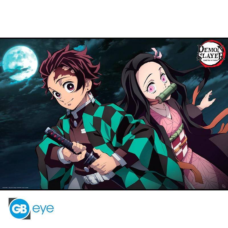 Demon Slayer - Poster Tanjiro & Nezuko - 91,5 x 61 cm
