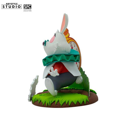 Disney - PVC Statue Alice im Wunderland Weißes Kaninchen - 10 cm