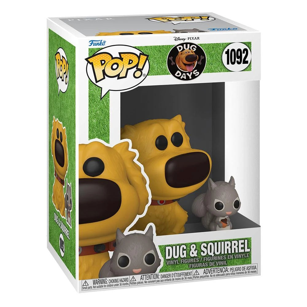 Dug Tage - POP! Vinyl Figur Dug mit Eichhörnchen 9 cm - 1092