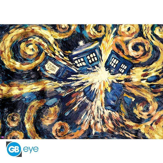 Doctor Who - Poster Explodierende Tardis - 91,5 x 61 cm