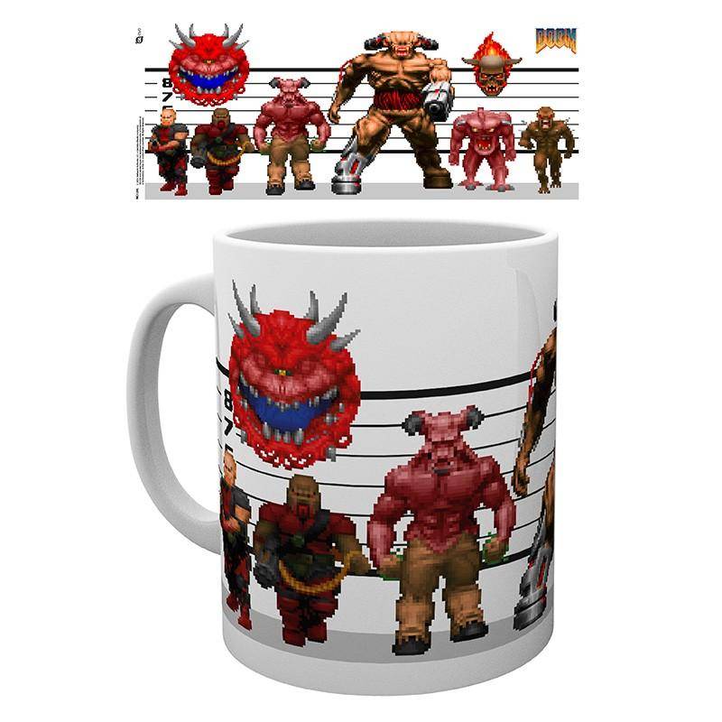 Doom - Tasse Gegner Retro - 320 ml