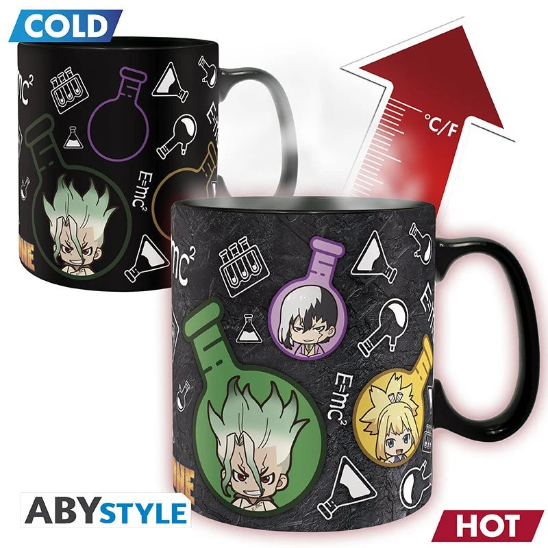 Dr. Stone - Wärmewechsel Tasse Labor - 460 ml