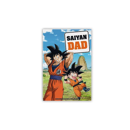 Dragon Ball Super - Magnet Saiyajin Dad - 5,5 x 8 cm