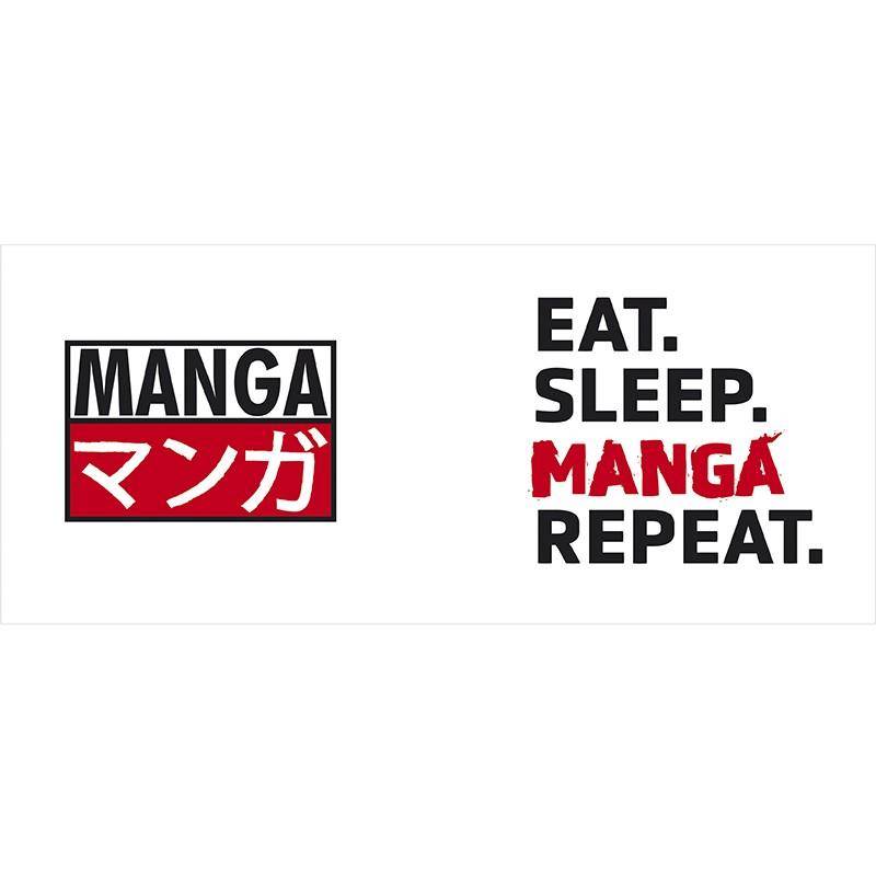EAT SLEEP MANGA REPEAT - Tasse 320 ml - Asiatische Kunst