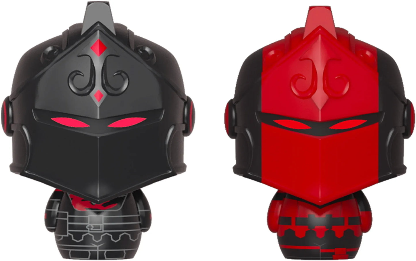 Fortnite - Pint Size Heroes Minifiguren Set Black Knight & Red Knight - 6 cm