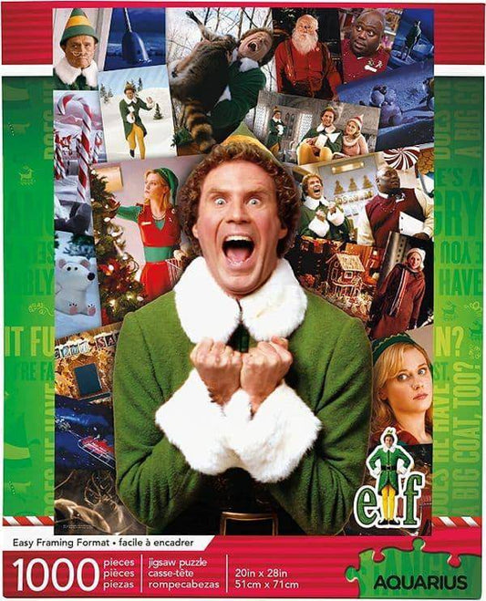 Buddy - Der Weihnachtself - Puzzle Collage (1000 Teile)