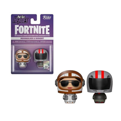 Fortnite - Pint Size Heroes Minifiguren Set Moonwalker & Burnout - 6 cm
