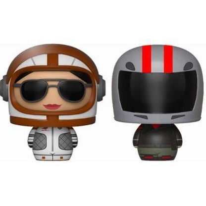 Fortnite - Pint Size Heroes Minifiguren Set Moonwalker & Burnout - 6 cm