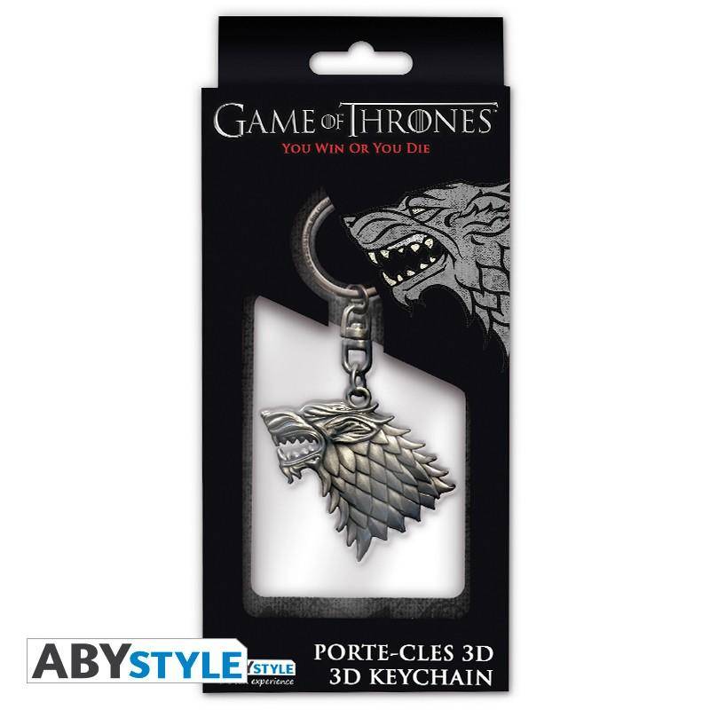 Game of Thrones - 3D Schlüsselanhänger Haus Stark