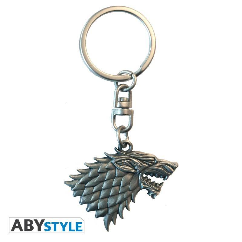 Game of Thrones - 3D Schlüsselanhänger Haus Stark
