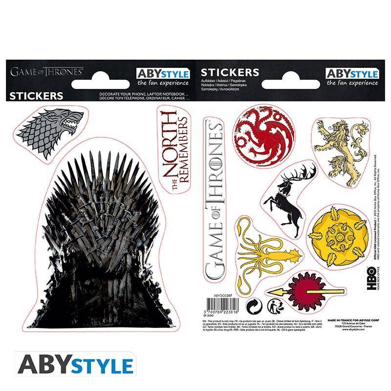 Game of Thrones - Sticker Häuser