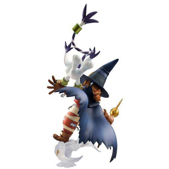 Digimon - PVC Statue Wizardmon & Gatomon - 15 cm