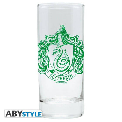 Harry Potter - 3 Gläser-Set Gryffindor, Hogwarts & Slytherin - 290 ml