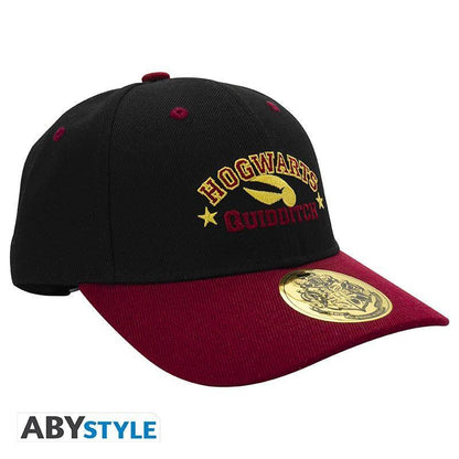 Harry Potter - Kappe Quidditch schwarz & rot