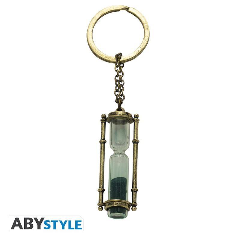 Harry Potter - 3D Schlüsselanhänger Slytherin Sanduhr