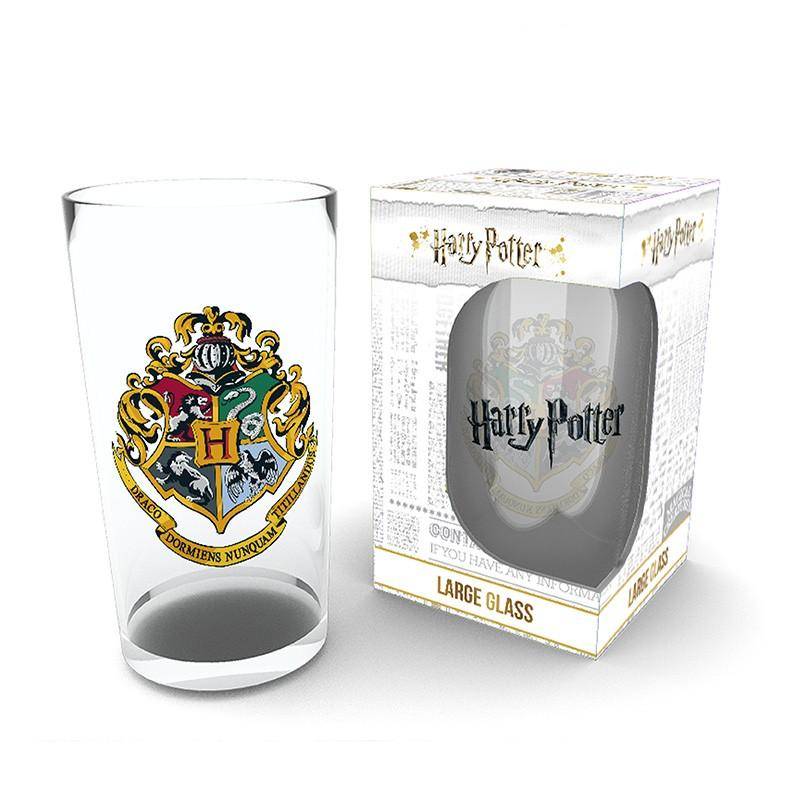 Harry Potter - Glas Hogwarts Wappen - 400 ml