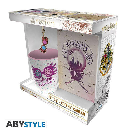 Harry Potter - Geschenkset Tasse, Schlüsselanhänger & Notizbuch Luna