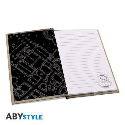 Harry Potter - Geschenkset Glas, Anstecker & Notizbuch Karte des Rumtreibers