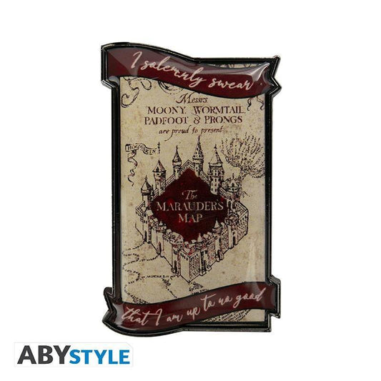 Harry Potter - Magnet Karte des Rumtreibers - 5,5 x 3,3 cm