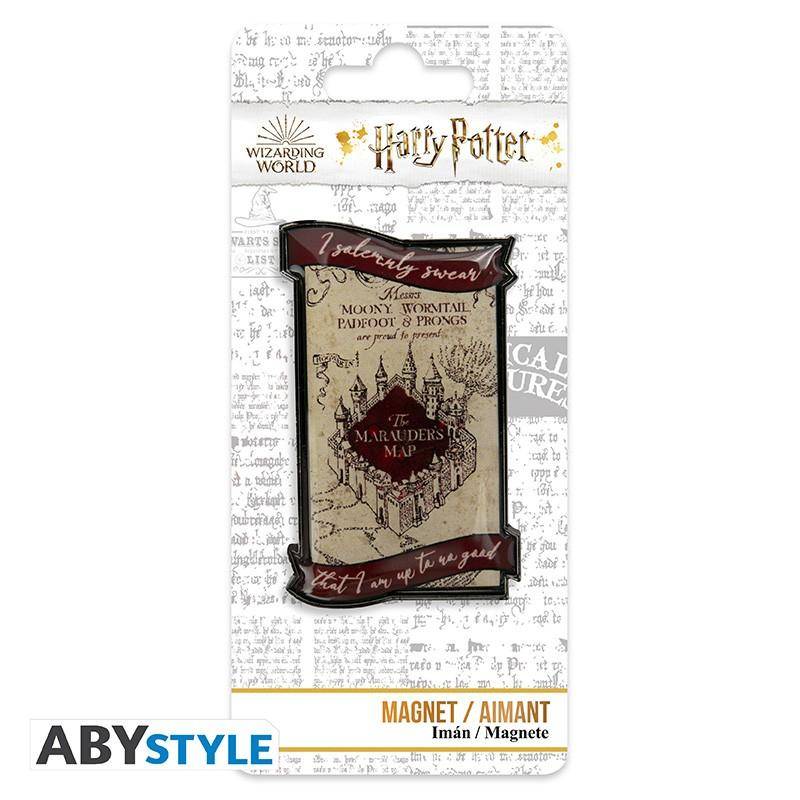 Harry Potter - Magnet Karte des Rumtreibers - 5,5 x 3,3 cm