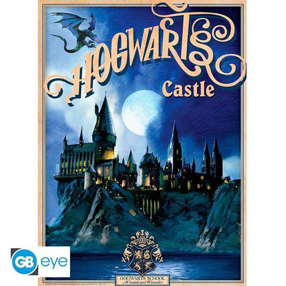 Harry Potter - Poster Set Schloss & Winkelgasse - 52 x 38 cm