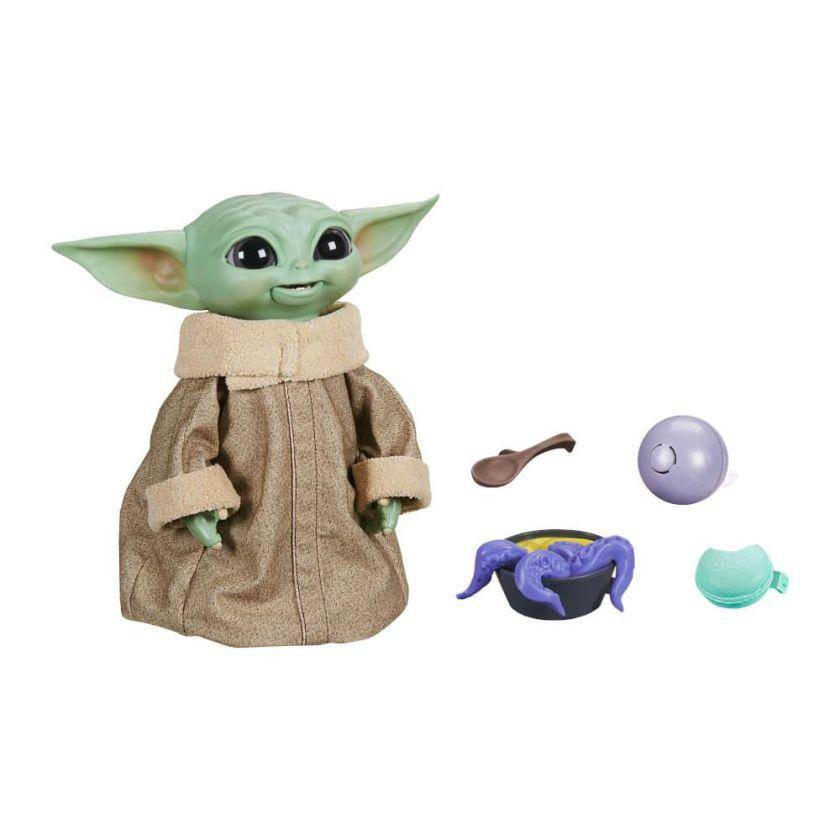 Star Wars: The Mandalorian - Action Spielzeug Grogu Galaktische Snacks - 23 cm
