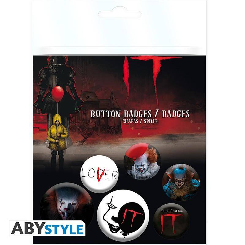 Stephen Kings Es - Anstecker Set Pennywise