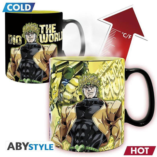 JoJo's Bizarre Adventure - Wärmewechsel Tasse Jotaro & Dio - 460 ml