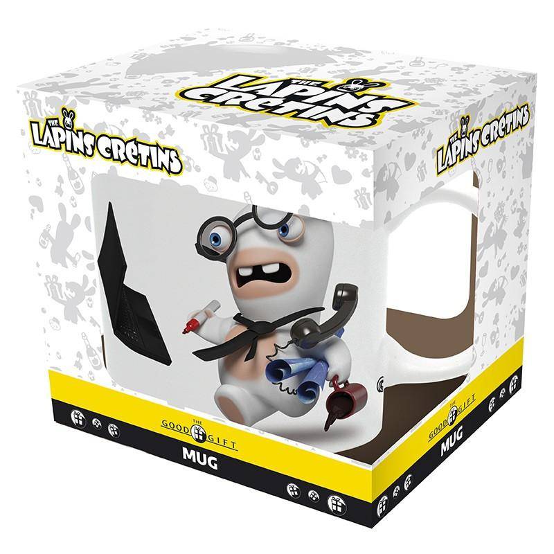 RAVING RABBIDS - Becher 320 ml - "BWAAAH ! ENCORE EN RETARD"