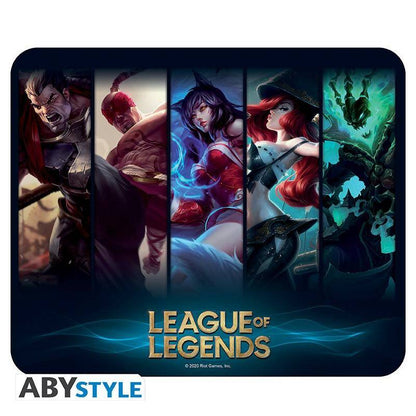 League of Legends - Mousepad Champions - 23,5 x 19,5 cm