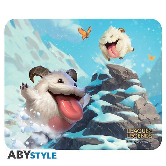 League of Legends - Mousepad Poro - 23,5 x 19,5 cm