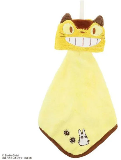Studio Ghibli - Handtuch Mein Nachbar Totoro Katzenbus - 25 x 25 cm