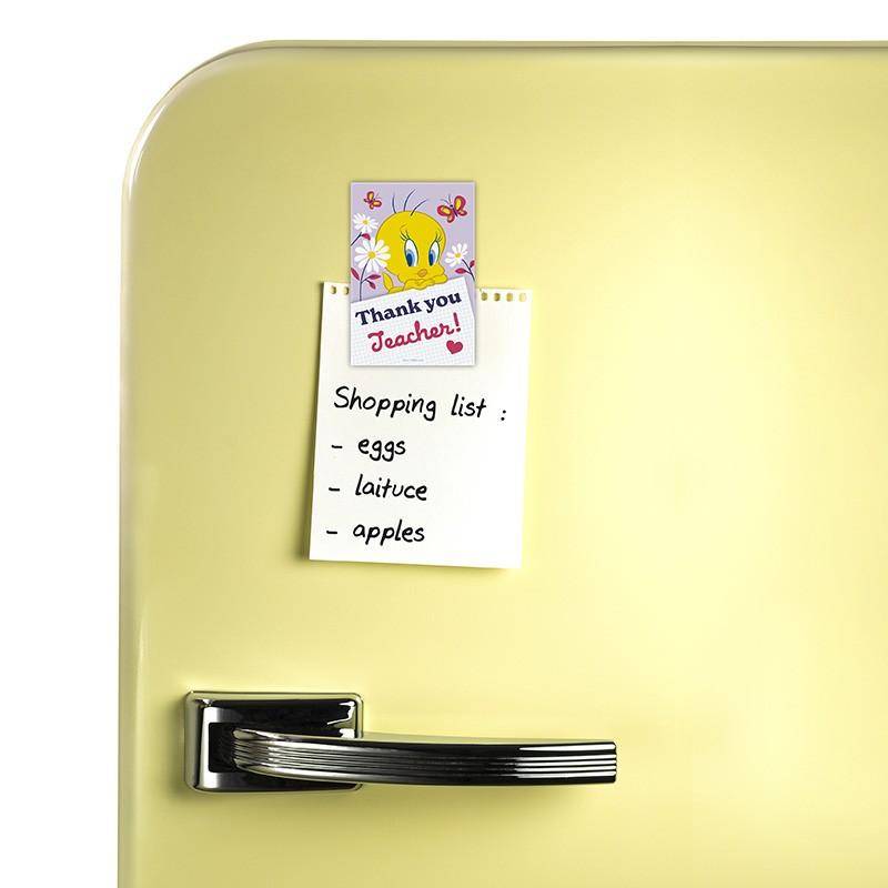 Looney Tunes - Magnet Tweety Danke Lehrer - 5,5 x 8 cm
