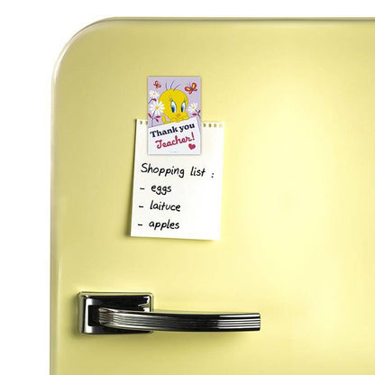 Looney Tunes - Magnet Tweety Danke Lehrer - 5,5 x 8 cm