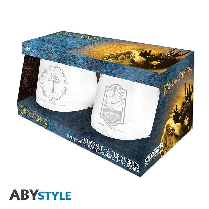 Der Herr der Ringe - Glas Set Baum & Pony - 300 ml