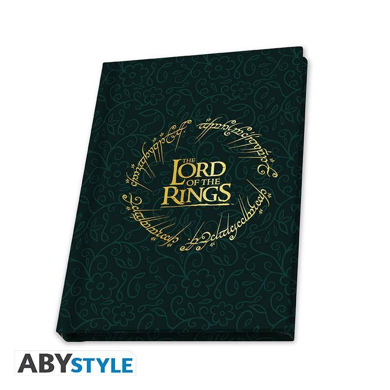 Der Herr der Ringe - Geschenkset Der Ring - Anstecker, Glas & Notizbuch