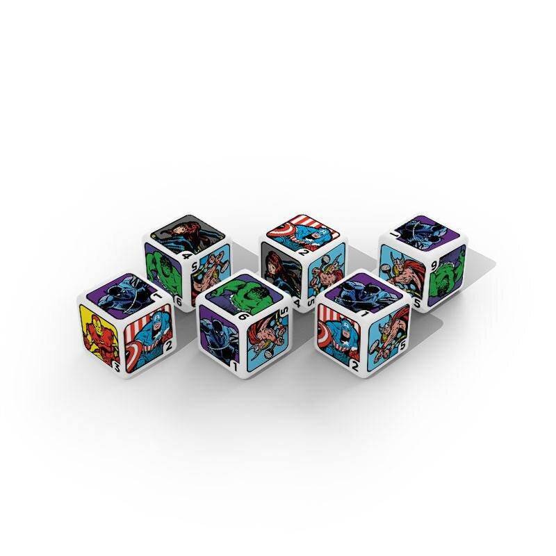 Marvel - Würfel Set Avengers - W6