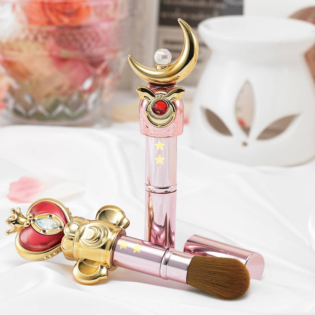 Sailor Moon - Make-Up Pinsel Herzstab - 13 cm