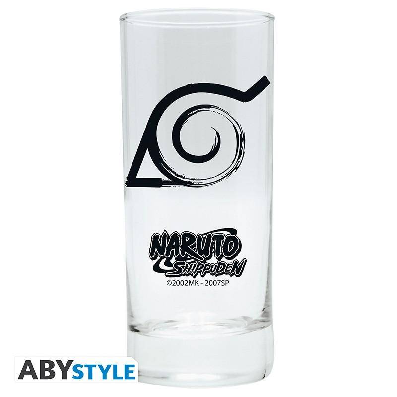 Naruto Shippuden - 3 Gläser-Set Konoha, Uchiha & Mangekyô Sharingan - 290 ml