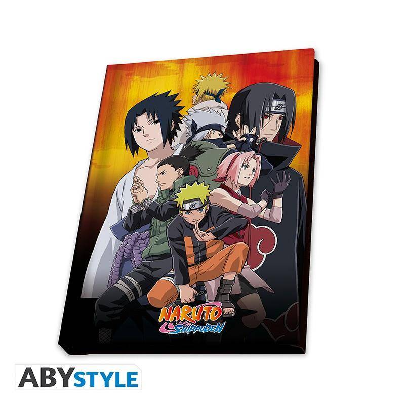Naruto Shippuden - Geschenkset Naruto - Tasse, Schlüsselanhänger & Notizbuch