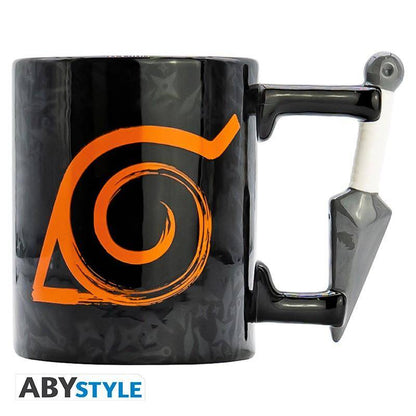 Naruto Shippuden - Geschenk Set Konoha Ninja - Glas, Schlüsselanhänger & Tasse