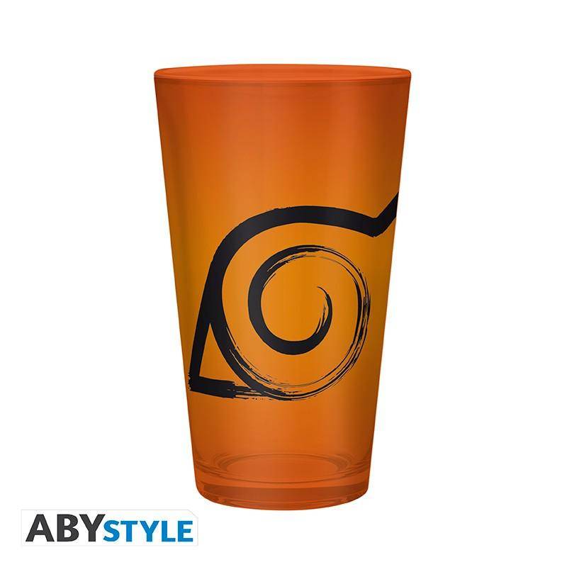 Naruto Shippuden - Geschenk Set Konoha Ninja - Glas, Schlüsselanhänger & Tasse