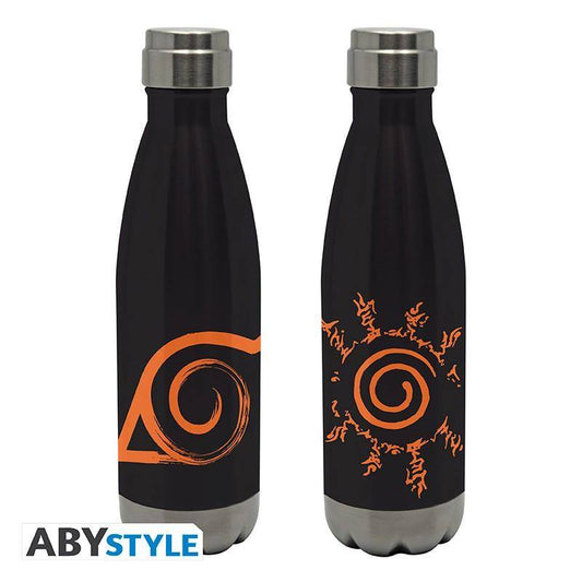 Naruto Shippuden - Edelstahlflasche Konoha - 500 ml