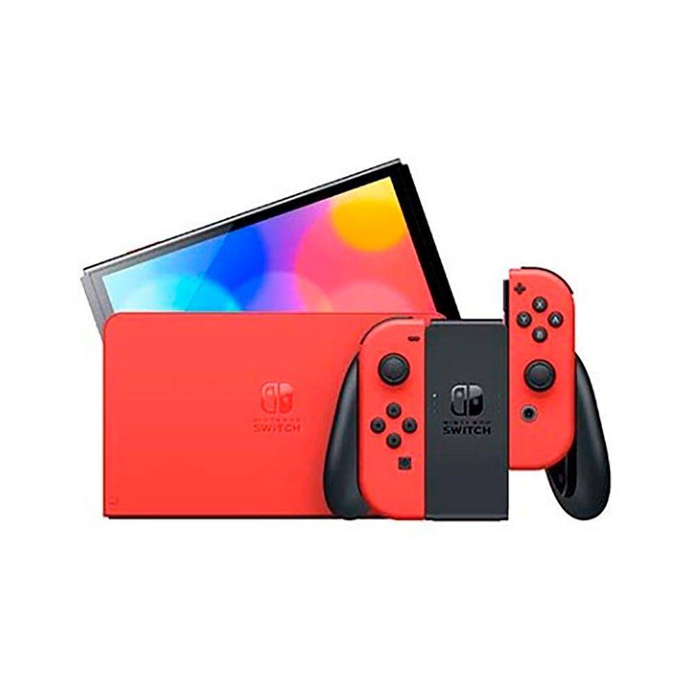 Switch OLED - Konsole - Rot (Gebraucht)