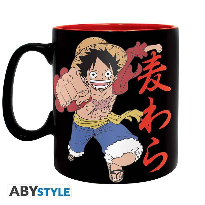One Piece - Tasse Ruffy & Flagge - 460 ml