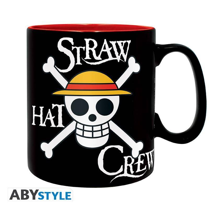 One Piece - Tasse Ruffy & Flagge - 460 ml