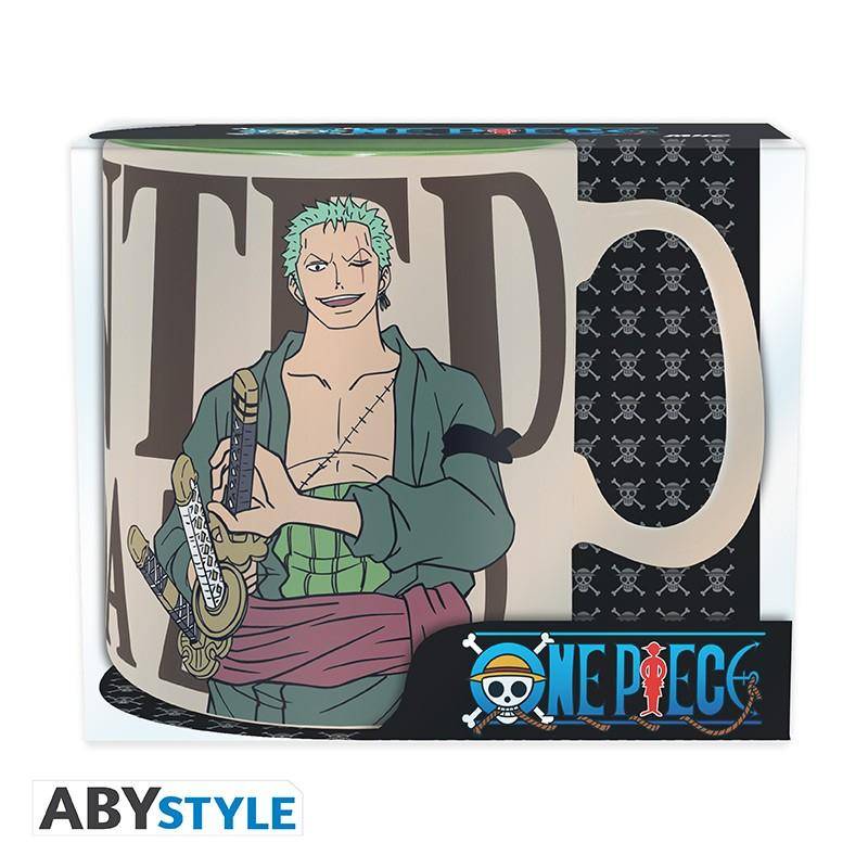 One Piece - Tasse Zoro Gesucht Plakat - 460 ml